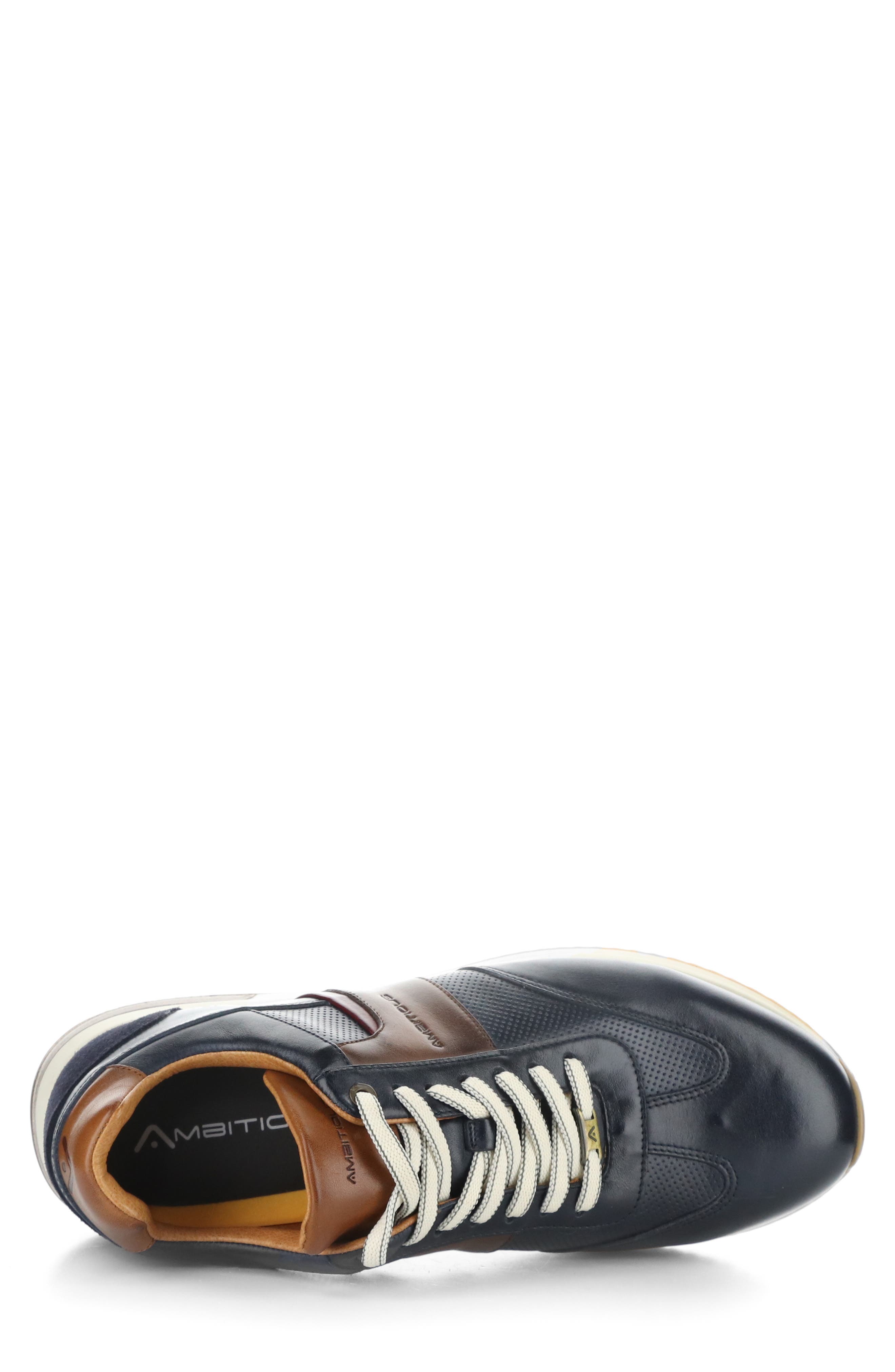 Ambitious 11319 Low Top Sneaker, Alternate, color, Navy Leather