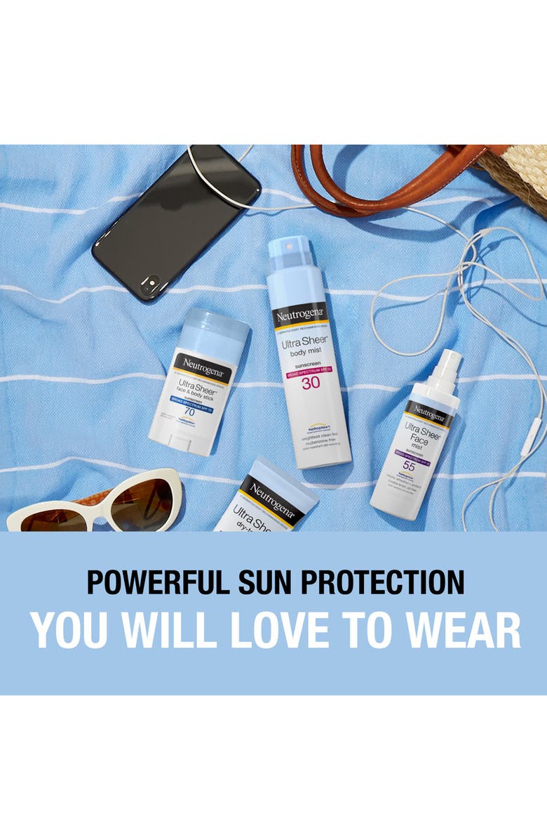 NEUTROGENA Ultra Sheer Face Mist - SPF 55, Alternate, color,