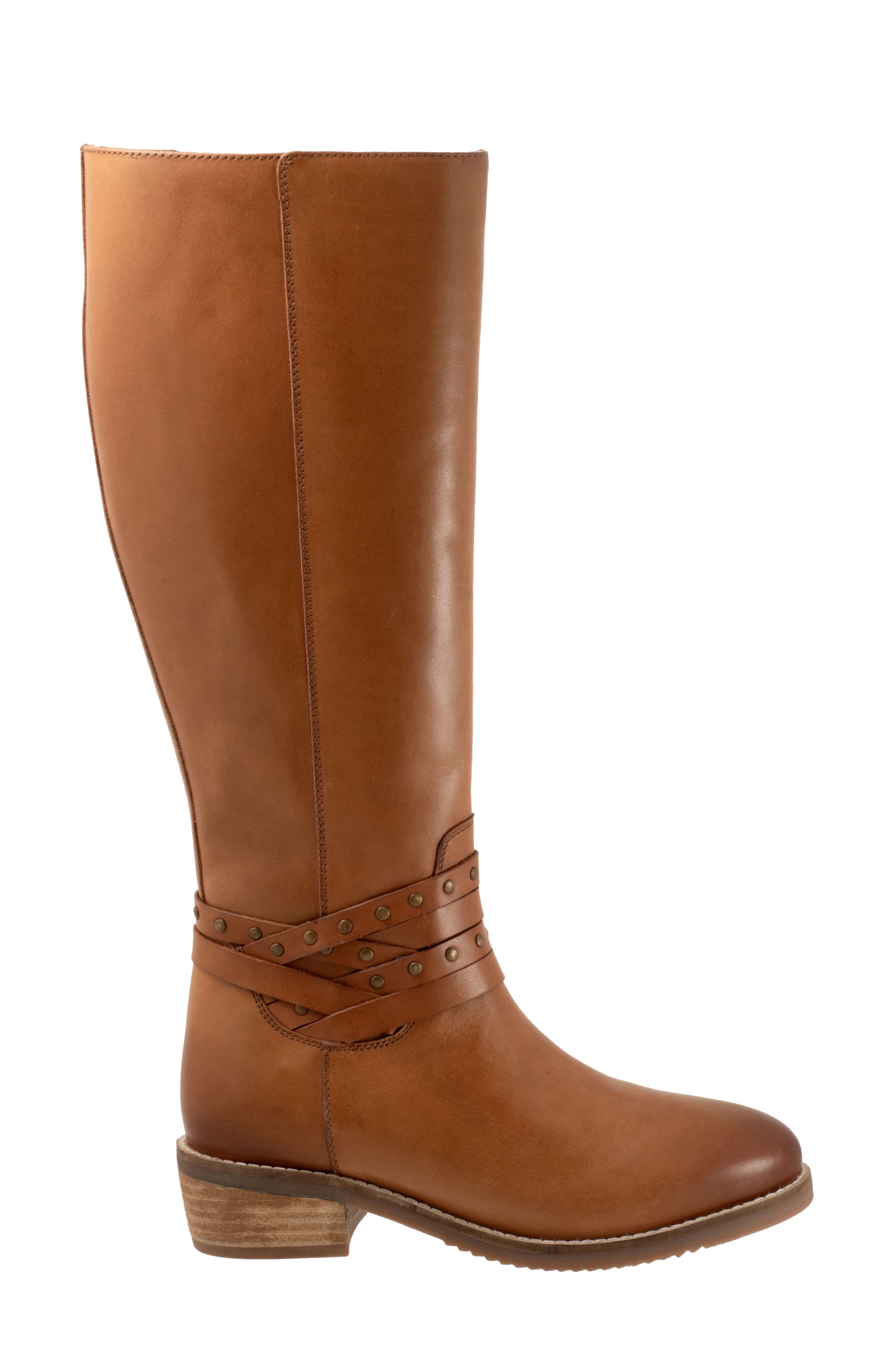 Rosetta Knee High Boot, Alternate, color, LUGGAGE