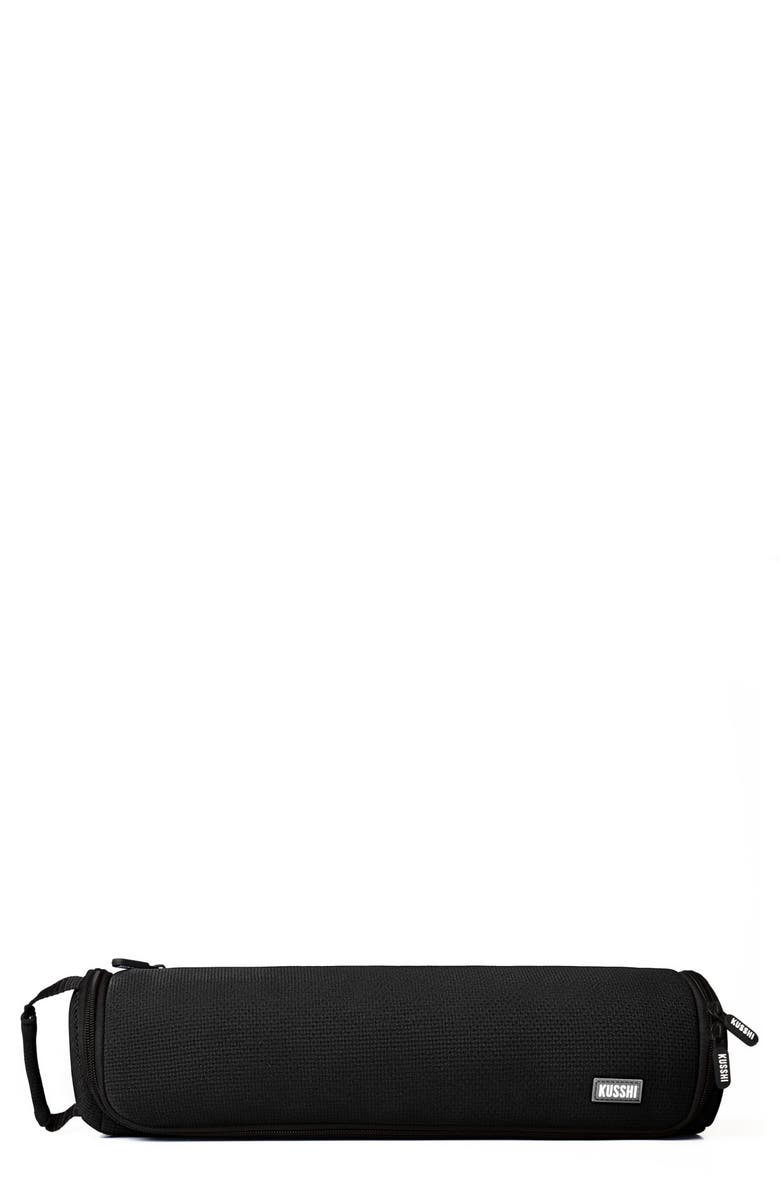 KUSSHI Travel Hair Tools Case, Main, color, Black / Pink