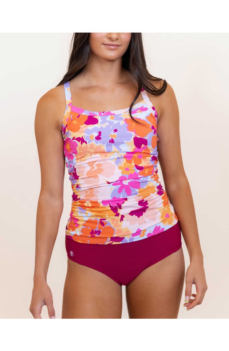 Nani Scoop Neck Tankini, Main, color, Esti