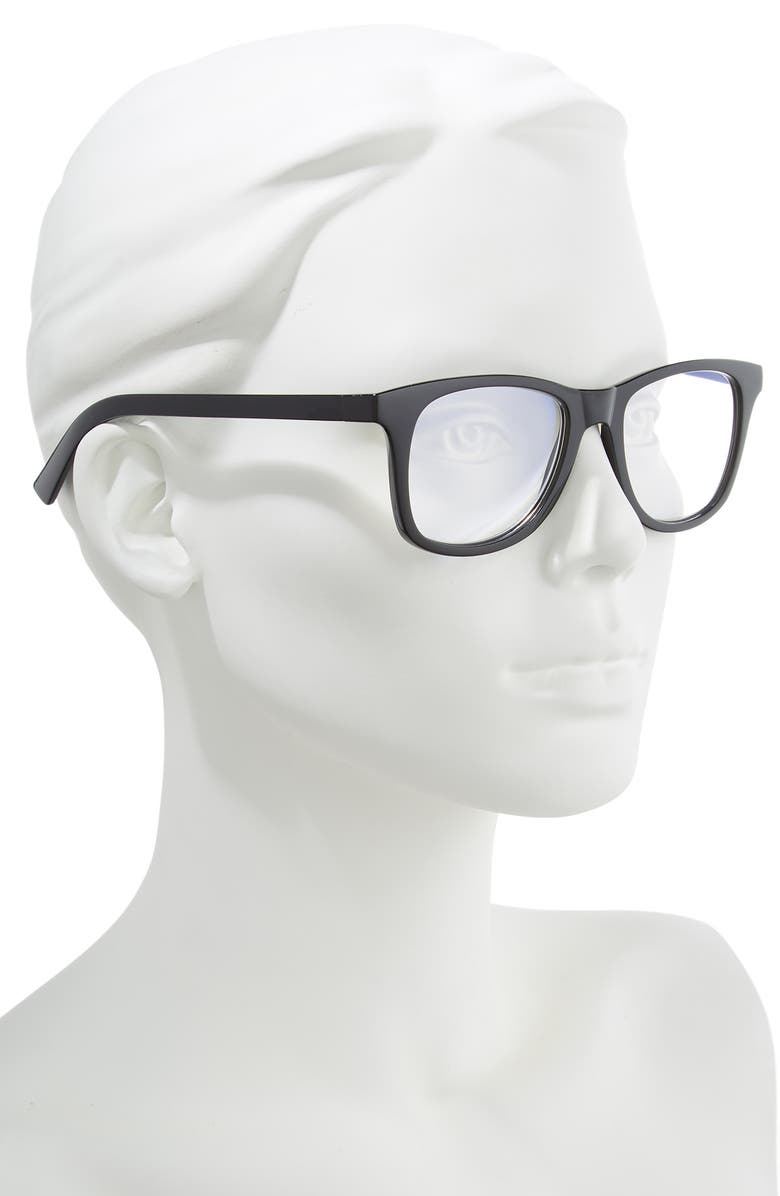 The Book Club Grime in Banishment 52mm Blue Light Blocking Reading Glasses, Alternate, color,