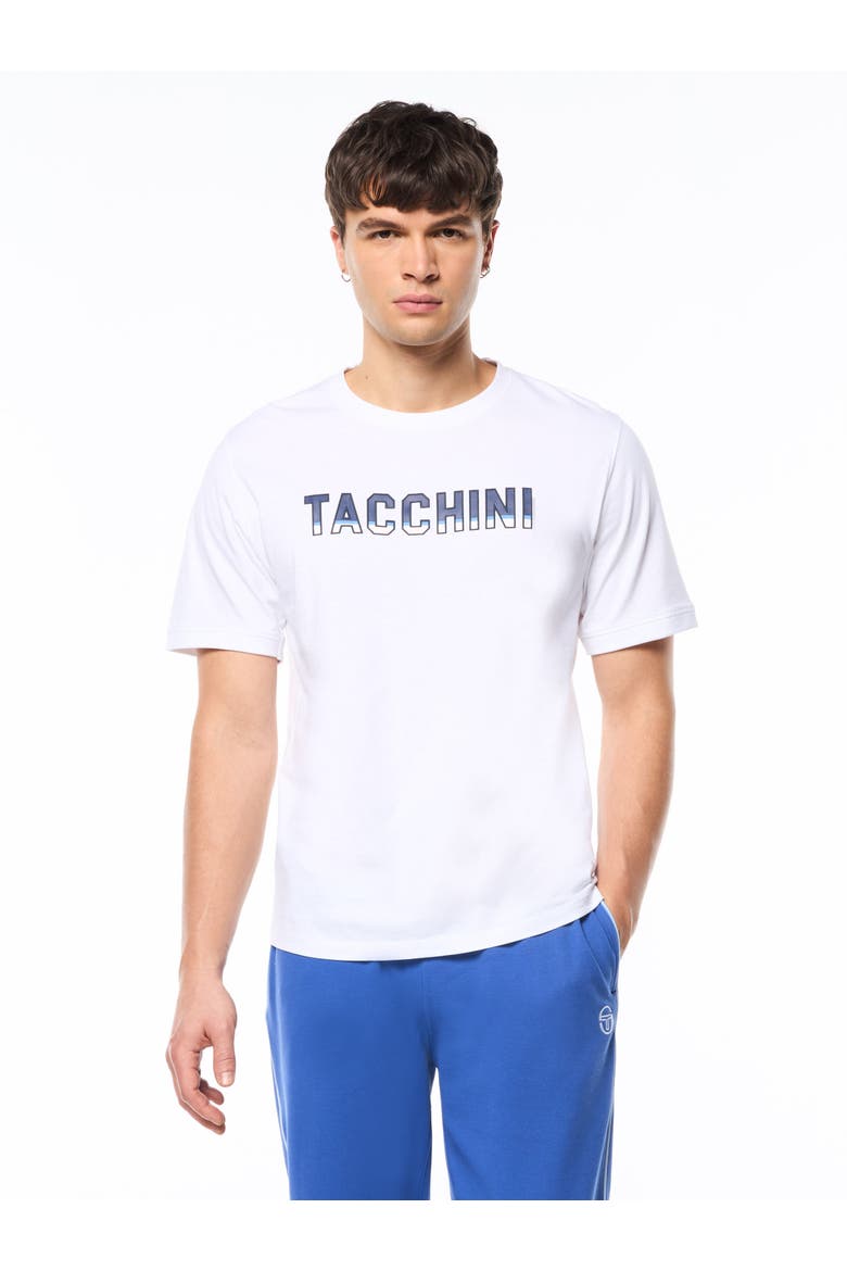 Strisce T-Shirt, Main, color, BRILLIANT WHITE