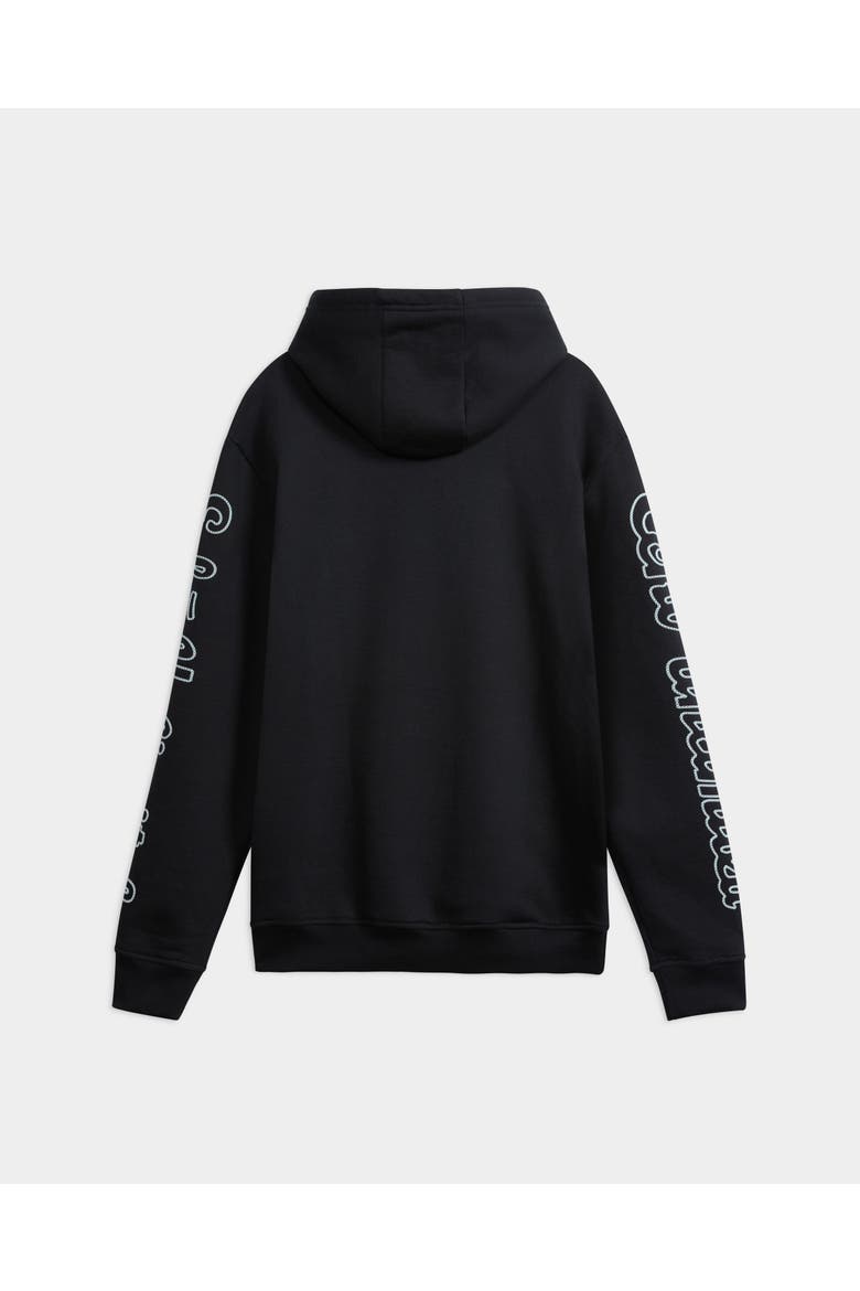Core Puff Chainstitch Hoodie, Alternate, color, Black