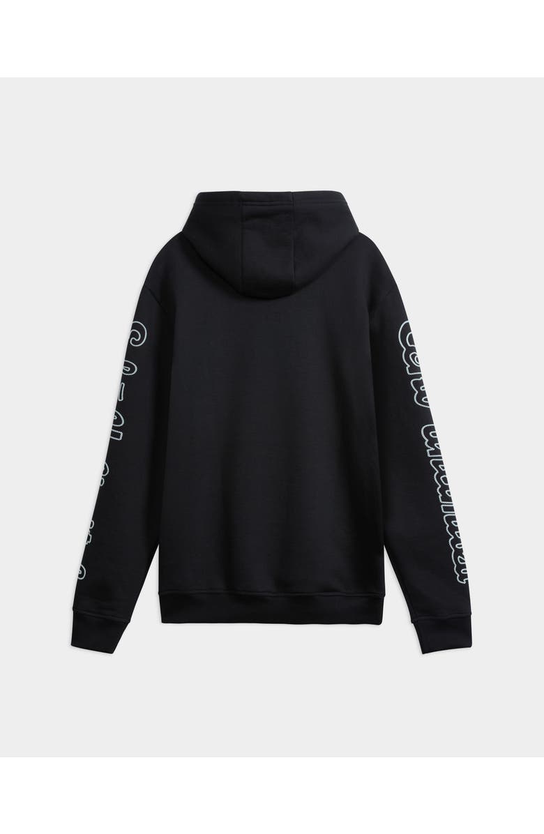 ECKO Core Puff Chainstitch Hoodie, Alternate, color, Black