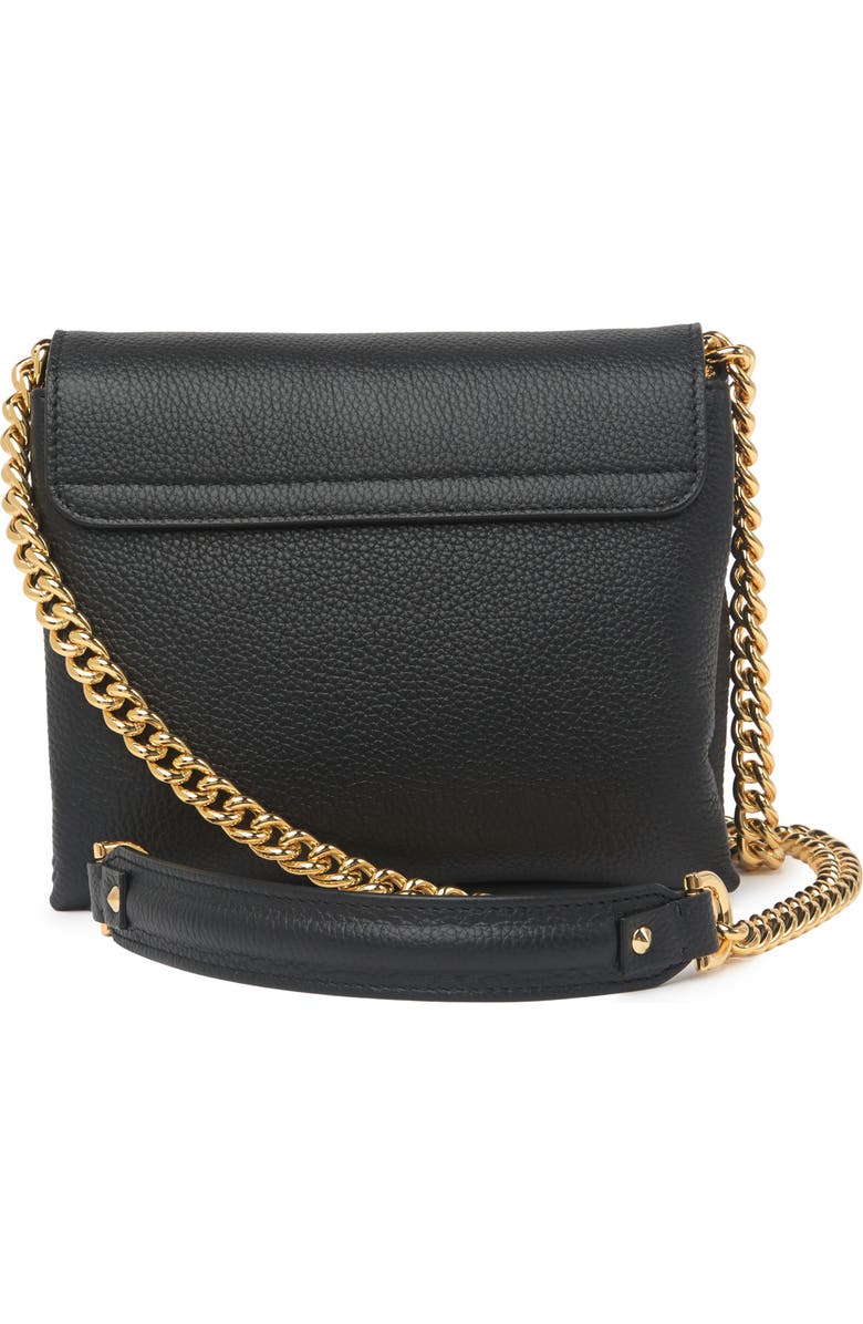 McQueen Twin Skull Chain Strap Crossbody Bag, Alternate, color,