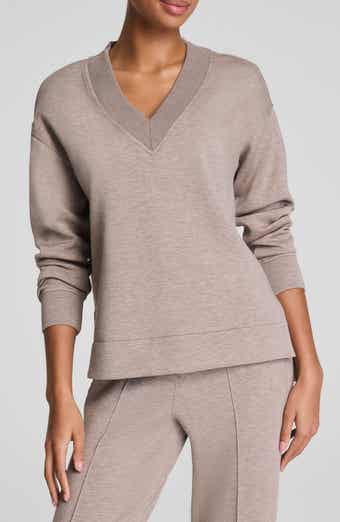 SPANX® AirEssentials® Brushed V-Neck Tunic Sweatshirt