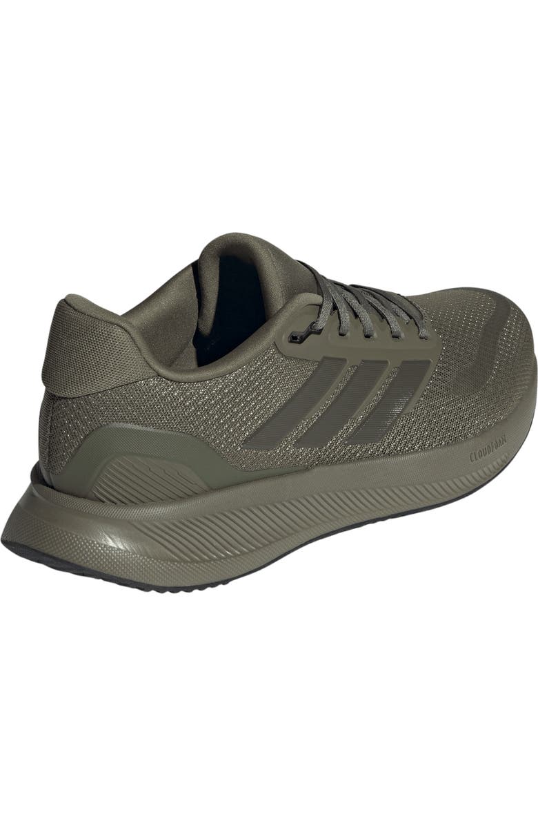 adidas Runfalcon 5 Running Shoe, Alternate, color, Olive/ Olive/ Core Black