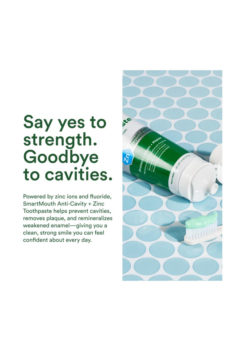 Anti-Cavity Fluoride Whitening Toothpaste 6 oz 4-Pack, Alternate, color, Mild Mint