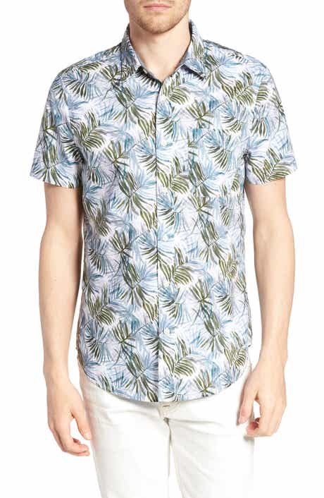 AG Nash Regular Fit Print Sport Shirt