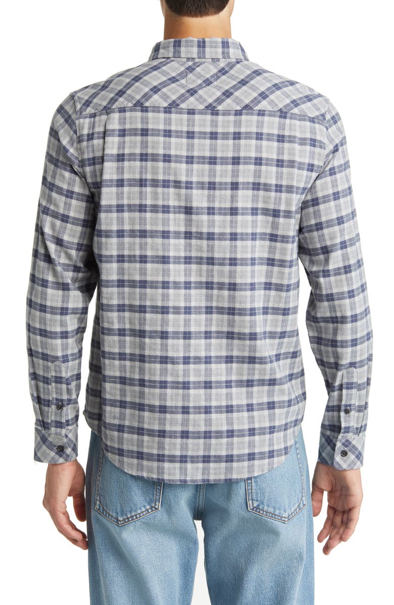 Rails Reid Regular Fit Plaid Stretch Cotton Button-Down Shirt, Alternate, color, 