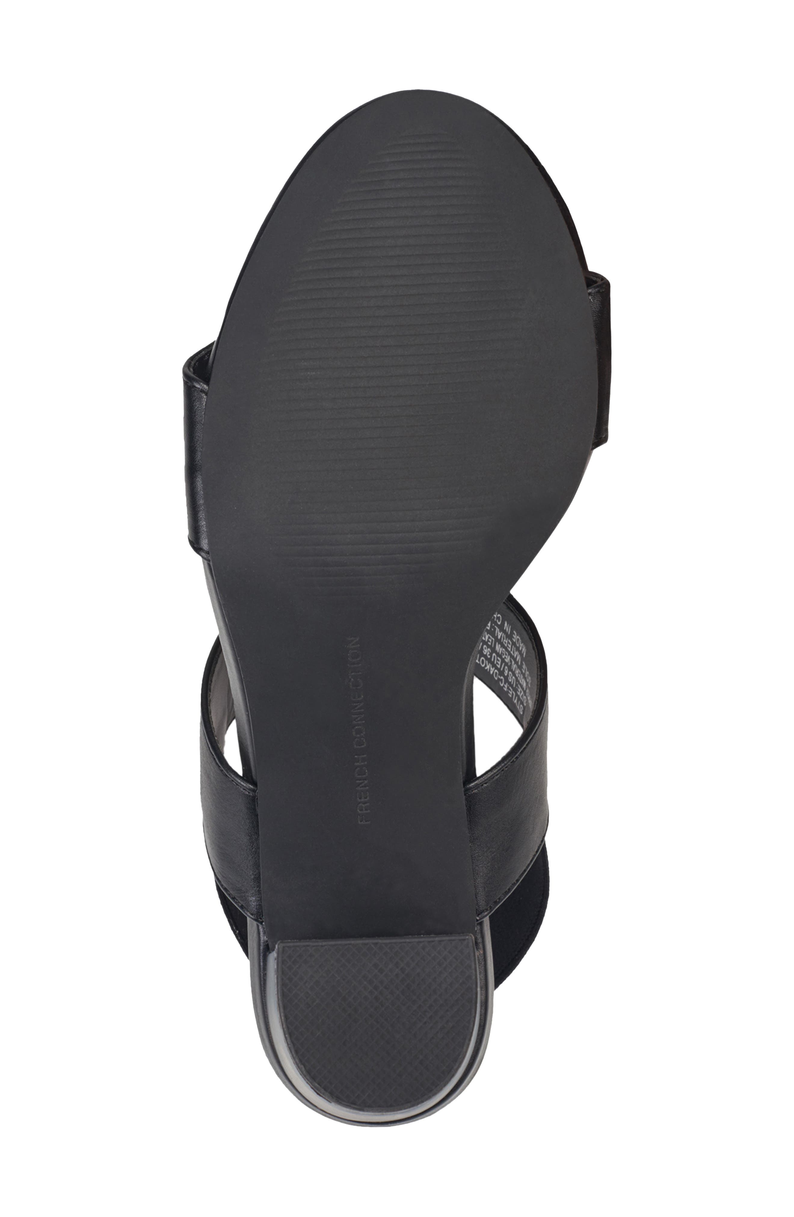 French Connection Dakota Block Heel Sandal, Alternate, color, 