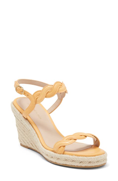 Twist Espadrille Wedge Sandal (Women)