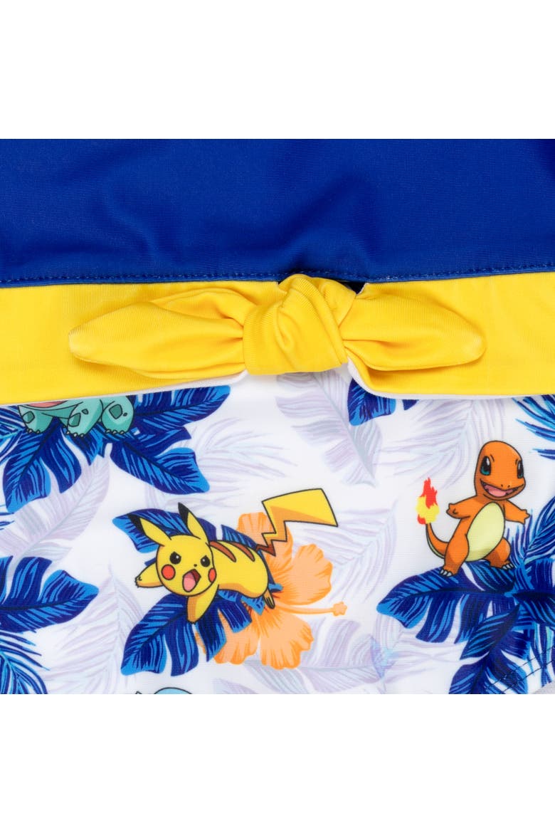 Pikachu Onepiece Swimsuit, Alternate, color, Royal Blue