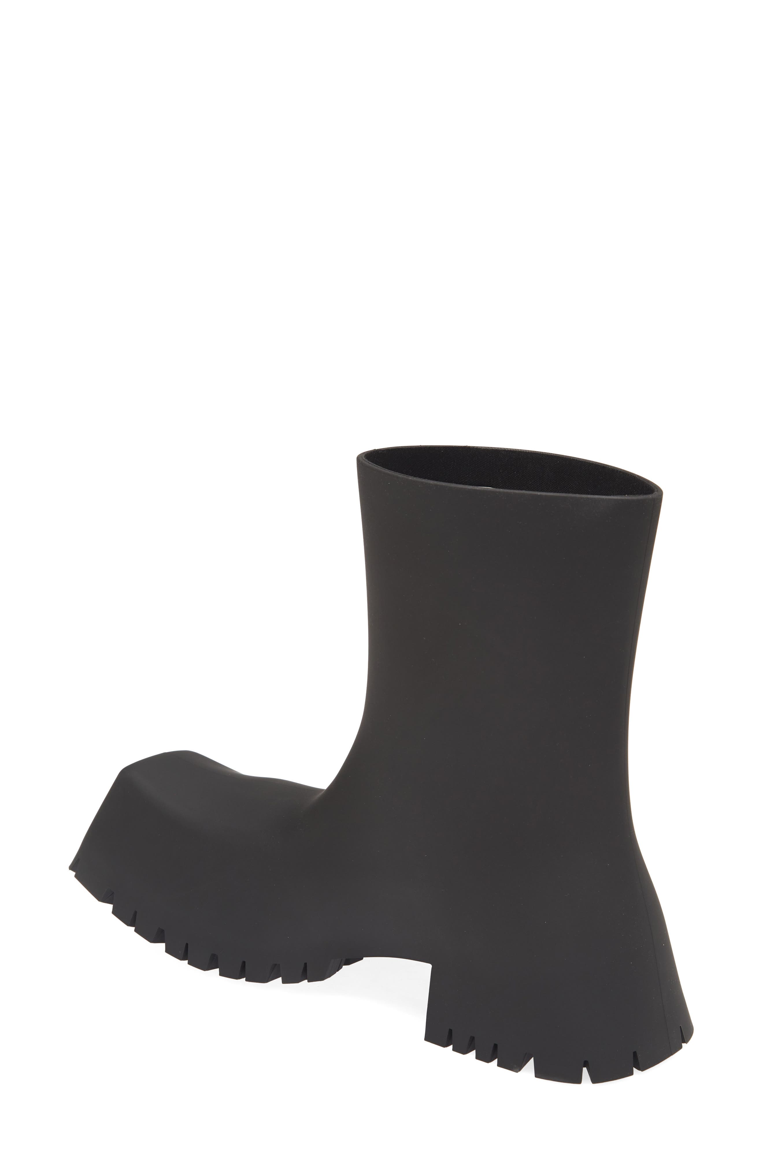 Balenciaga Trooper Rubber Boot, Alternate, color, 