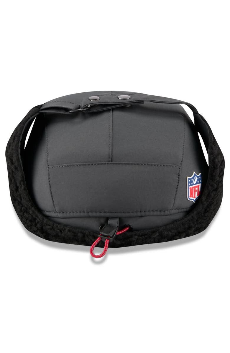 New Era Men's New Era Charcoal Kansas City Chiefs 2025 Sideline Cold Weather Runner Dog Ear Adjustable Hat, Alternate, color, Charcoal