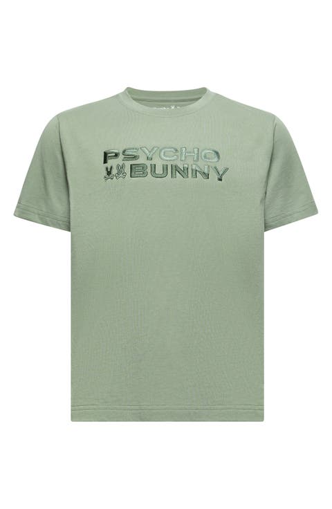 Kids' Berni Embroidered Wordmark Cotton Graphic T-Shirt (Toddler & Little Kid)