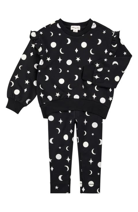 Celestial Glow-in-the-Dark Sweatshirt & Leggings Set (Baby)