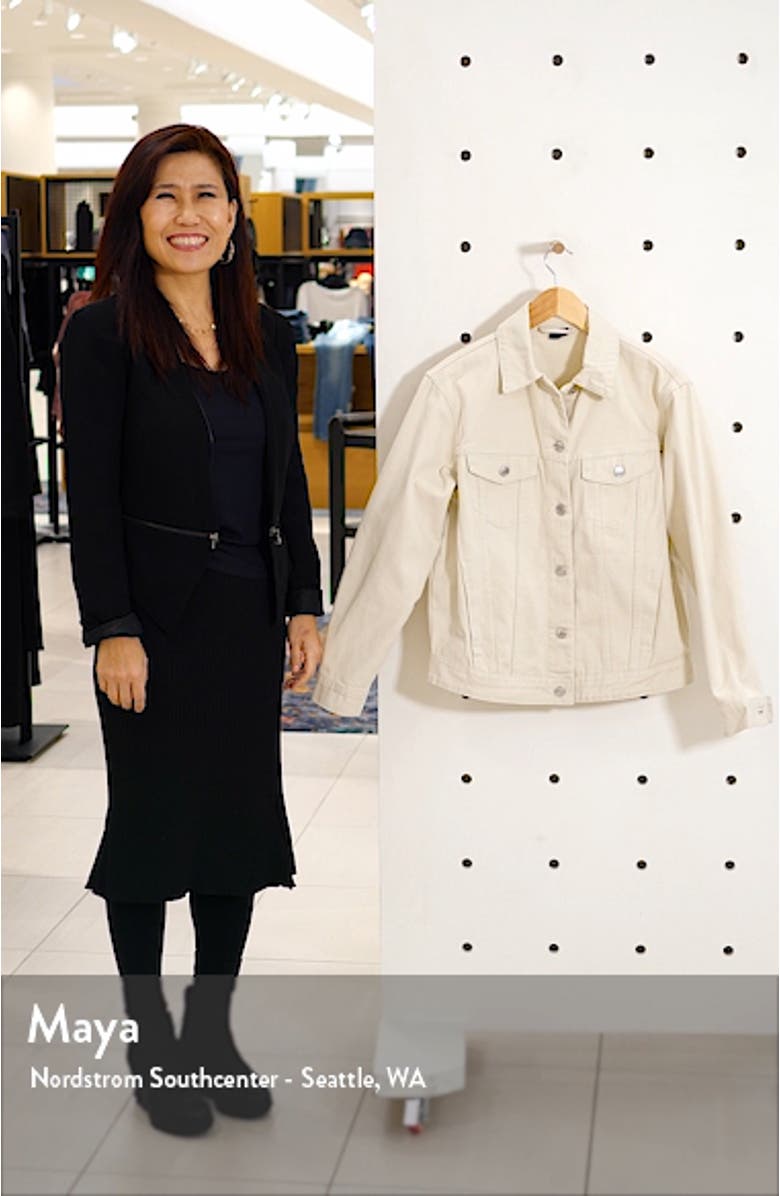 Katrina Organic Cotton Denim Jacket, sales video thumbnail