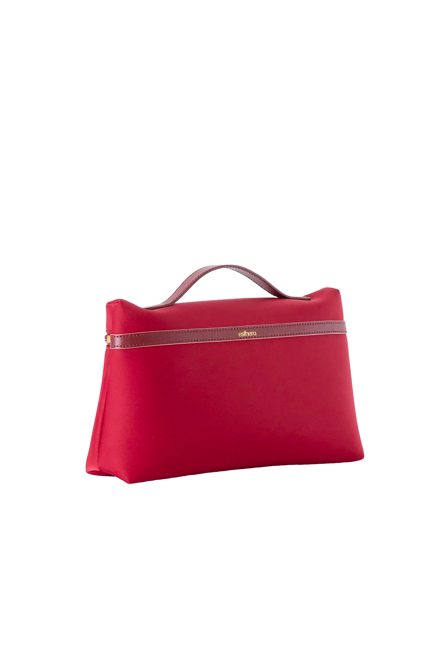 Nest Nylon Cosmetic Case, Alternate, color, Red