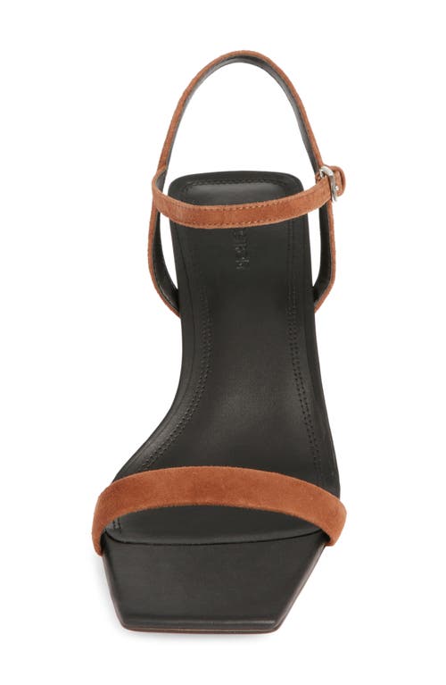 Nordstrom Sydney Ankle Strap Sandal In Rust Bisque