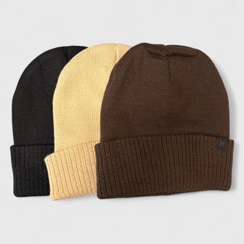 Women's 2-Pack Cable Knit Beanie Set