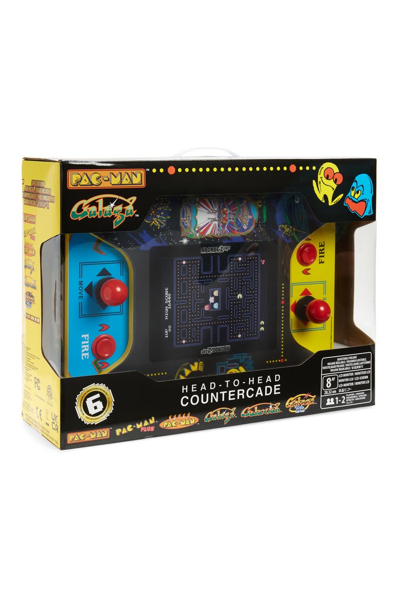 BANDAI NAMCO PAC-MAN™ 6-Game Head to Head 2-Player Countercade, Alternate, color, MULTI
