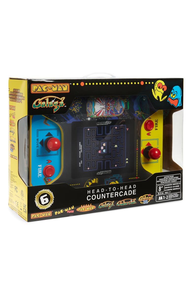 Arcade1Up BANDAI NAMCO PAC-MAN<sup>™</sup> 6-Game Head to Head 2-Player Countercade, Alternate, color, 