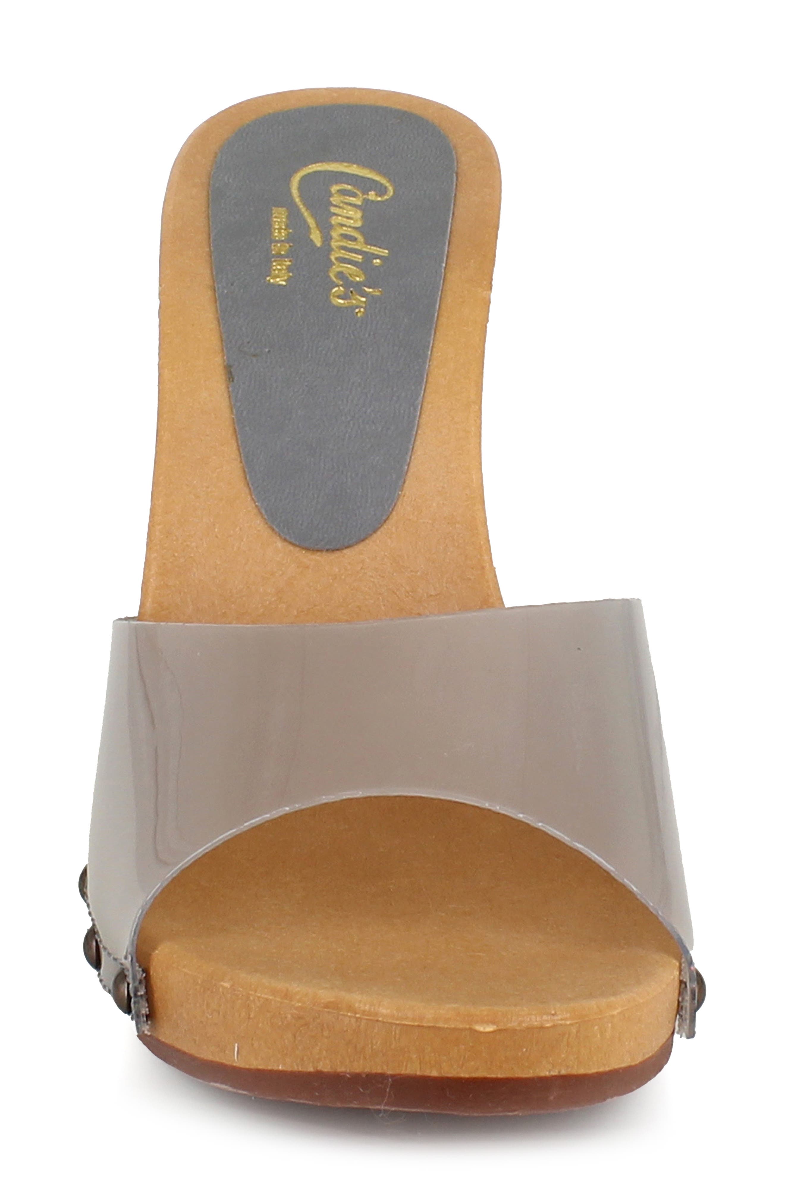 Candie's Paxe Slide Sandal, Alternate, color, Smoke