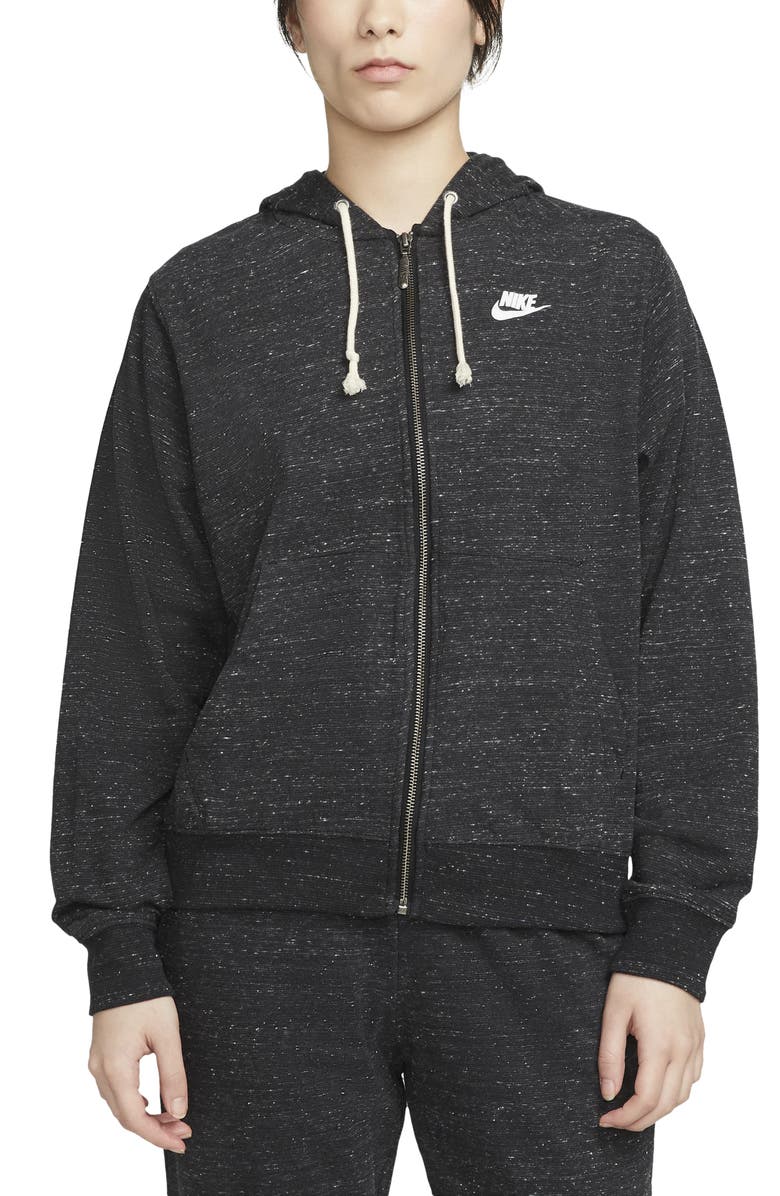 Nike Gym Vintage Hoodie Jacket, Main, color, 