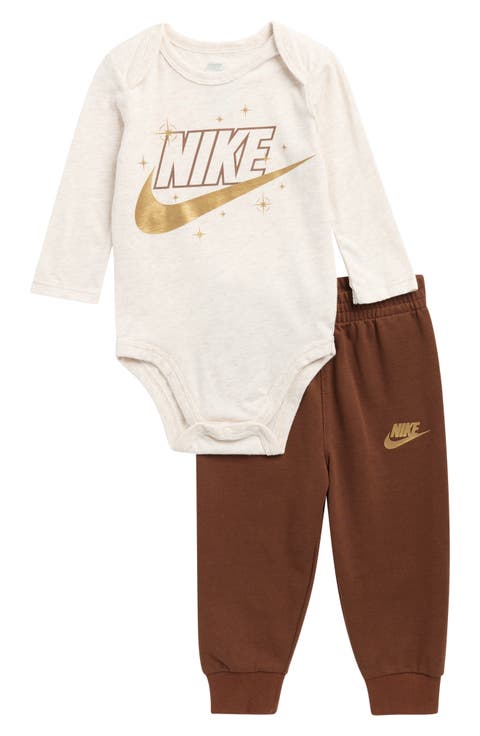 Icon Long Sleeve Graphic Bodysuit & Leggings Set (Baby)