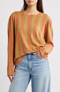 EMILY DAWN LONG Carlington Stripe Shell