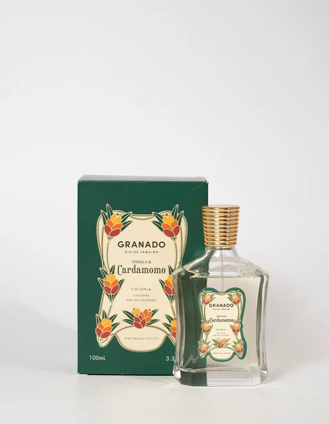 Sândalo & Cardamomo Eau de Cologne 100ml
