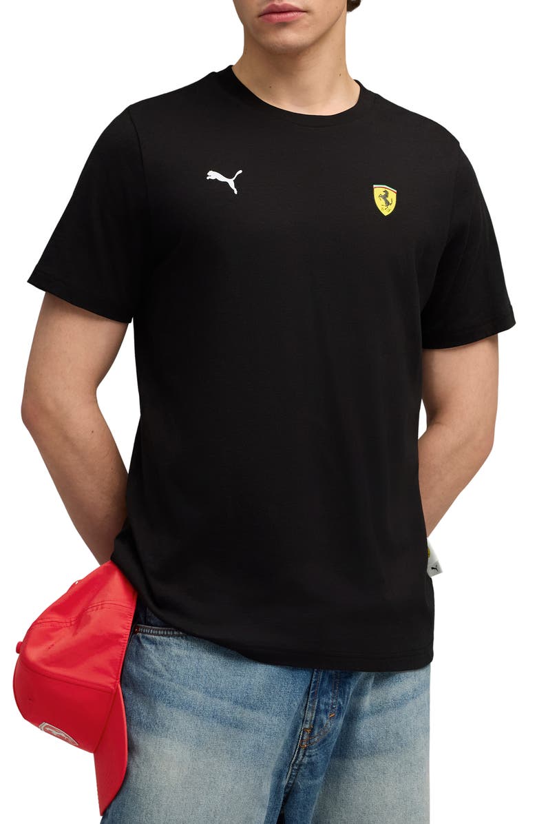PUMA Scuderia Ferrari Sportswear Car Graphic T-Shirt, Alternate, color, Puma Black