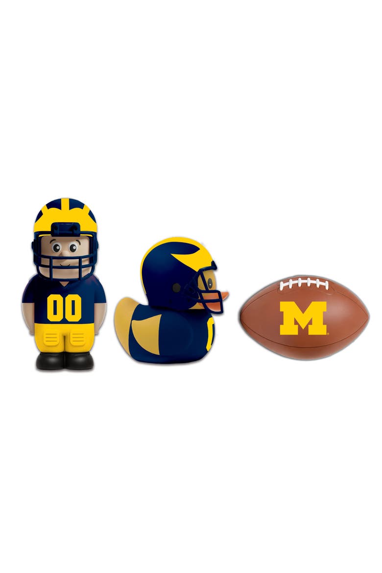 Michigan Wolverines NCAA Bath Toys, Alternate, color, Multicolor