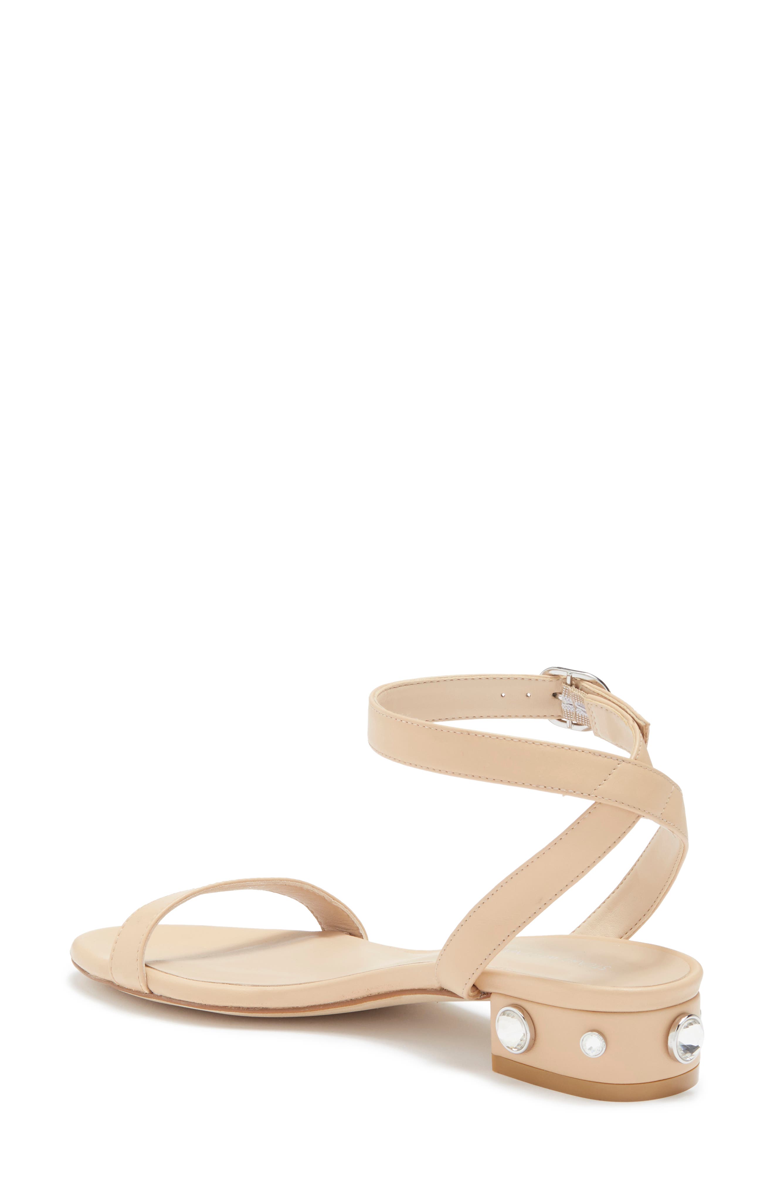 Ashland Embellished Ankle Strap Sandal, Alternate, color, GOLDEN BEIGE