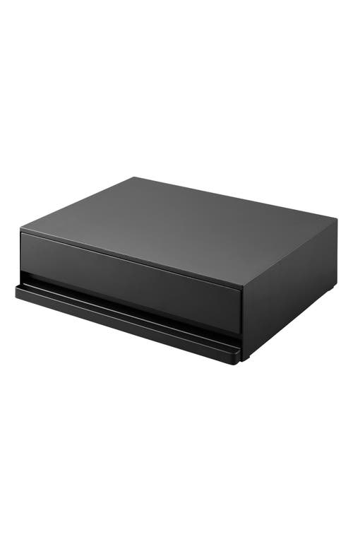 Yamazaki Bottom Drawer With Slide Table In Black