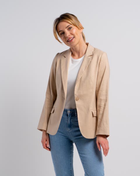 Iona Linen Blazer