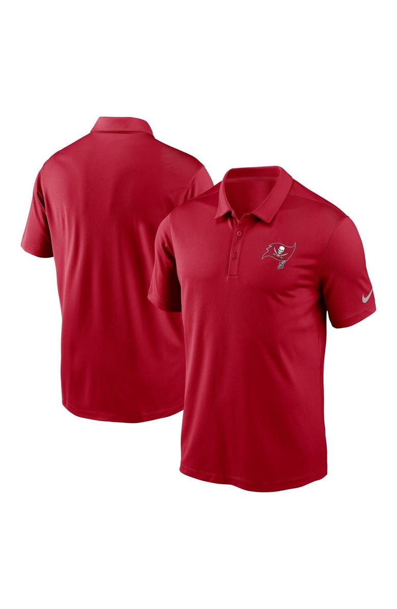 Nike Men's Nike Red Tampa Bay Buccaneers Fan Gear Franchise Heat-Sealed Graphic Team Polo, Main, color, 