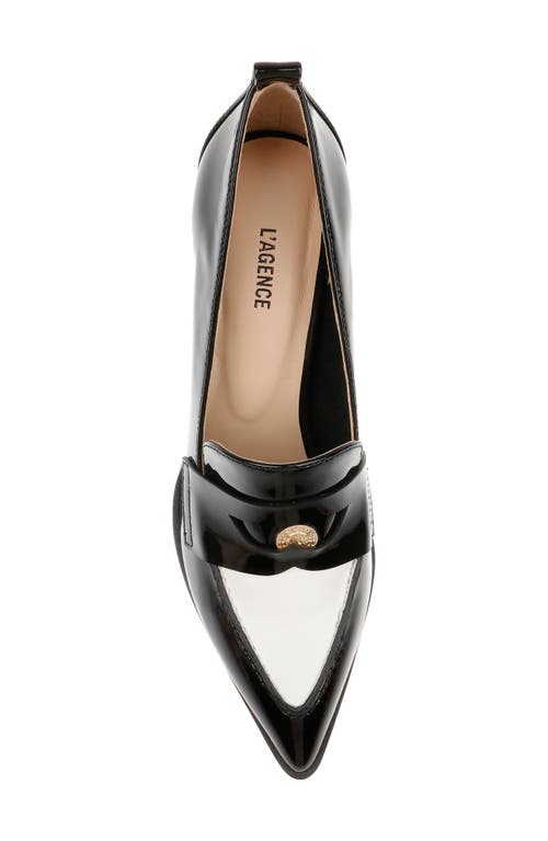 L Agence L'agence Mallory Pointed Toe Pump In Multi