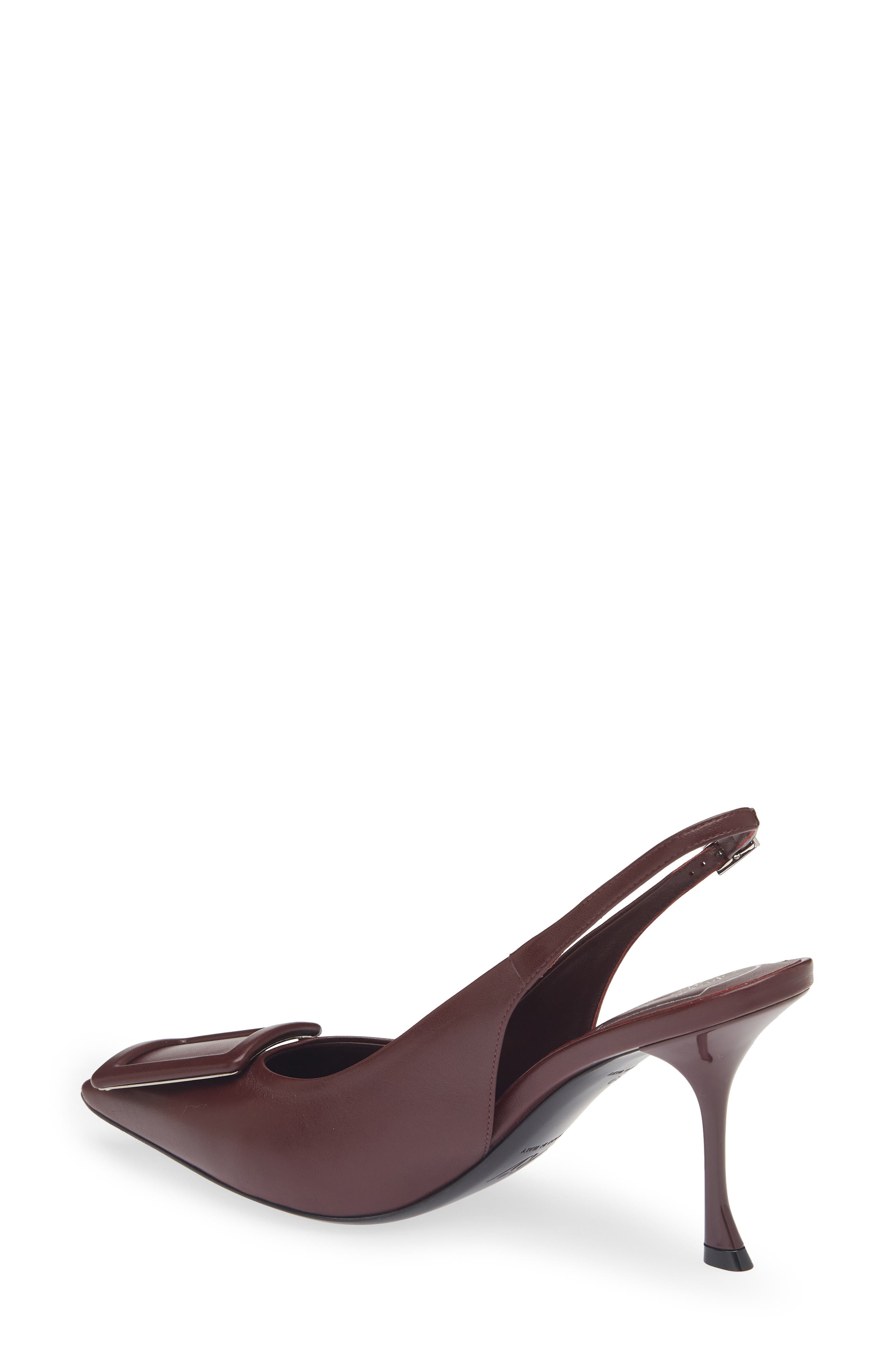 Viv' in the City Slingback Pump, Alternate, color, BORDEAUX SCURO