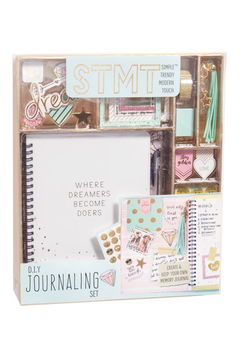 DIY Journaling Kit, Alternate, color, BLUE MULTI