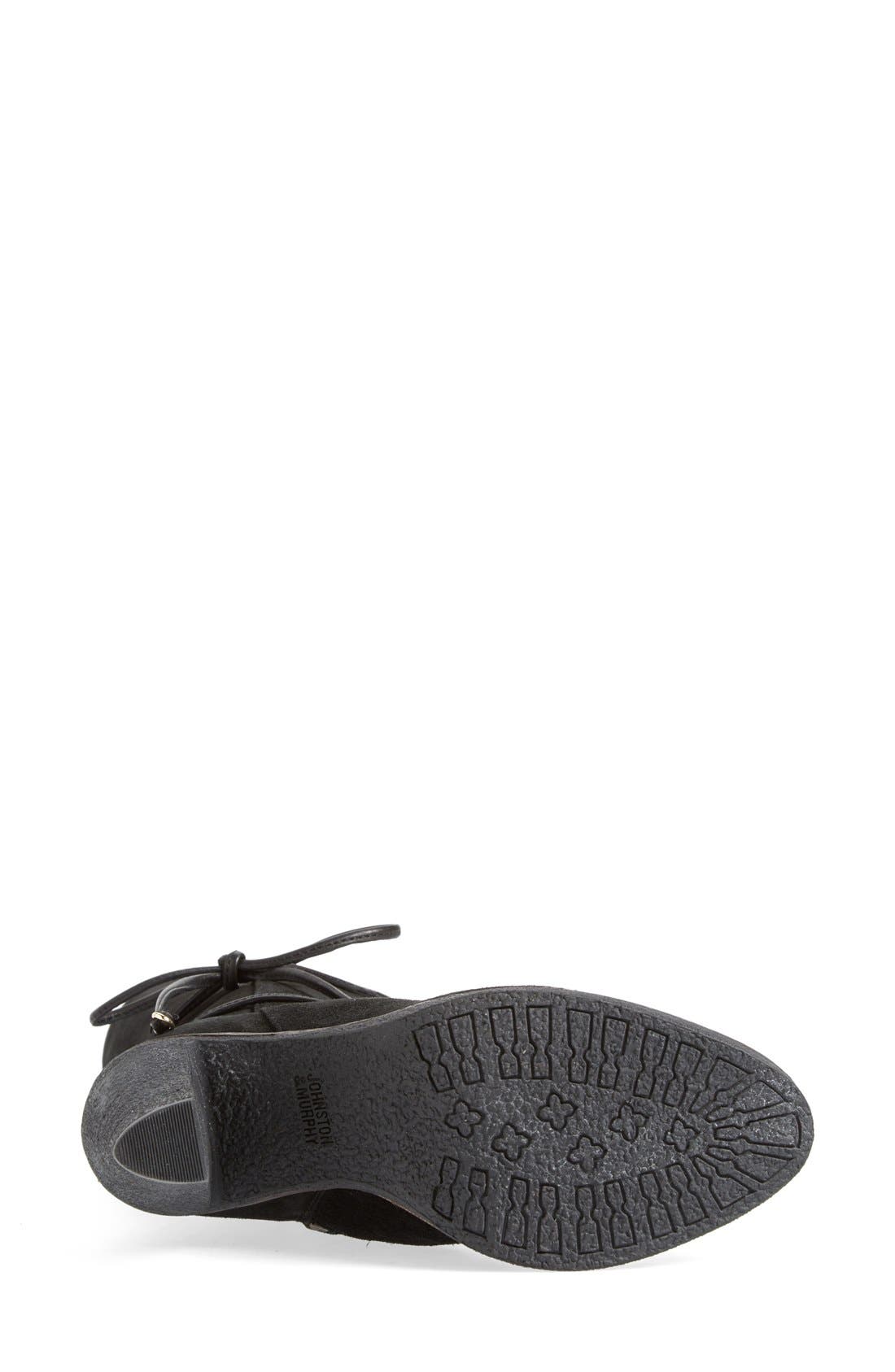 'Jeanie' Mid Calf Boot, Alternate, color, BLACK SUEDE