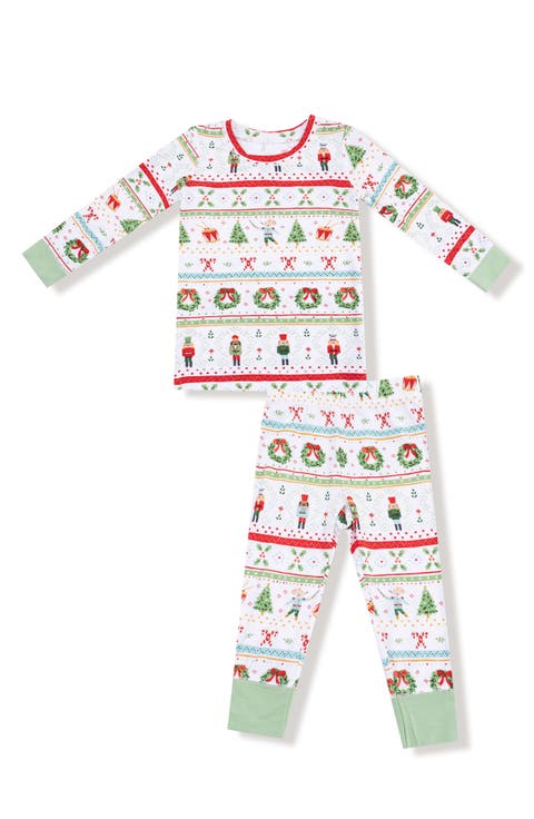 Kids' Nutcracker Fair Isle Long Sleeve Top & Leggings Set (Baby & Toddler)