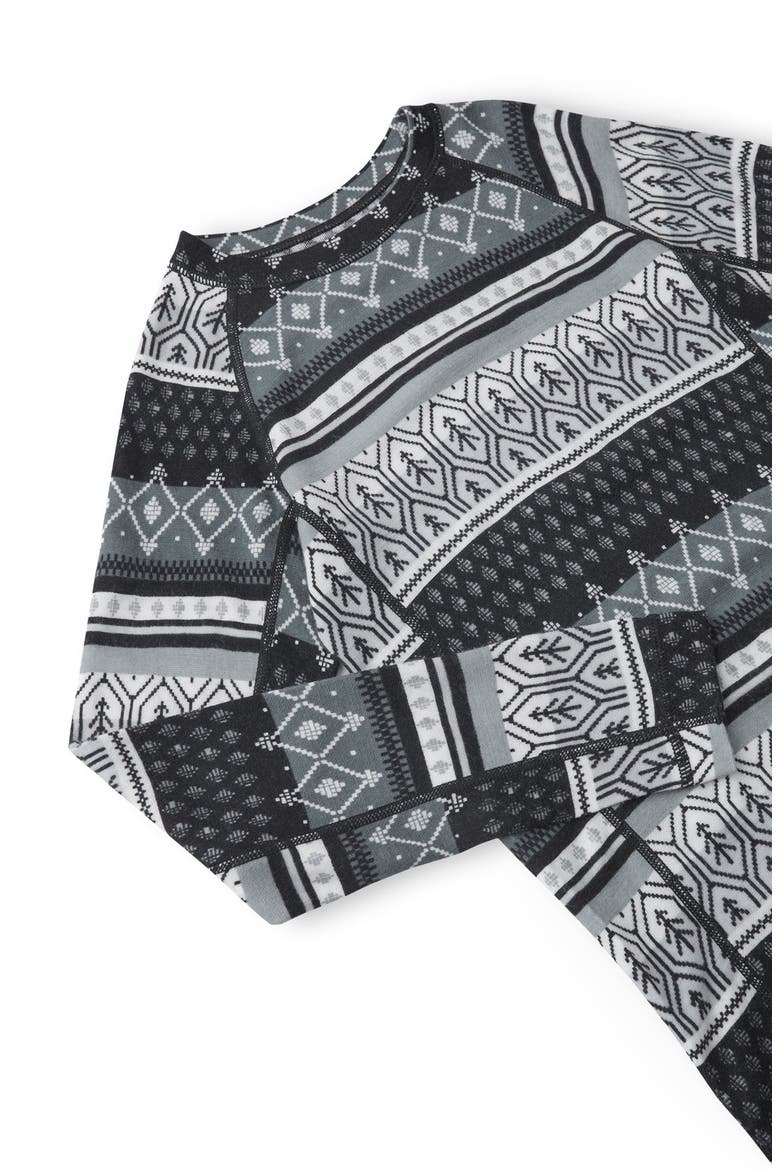 Kids' Taitoa Thermal T-Shirt & Leggings Set, Alternate, color, BLACK