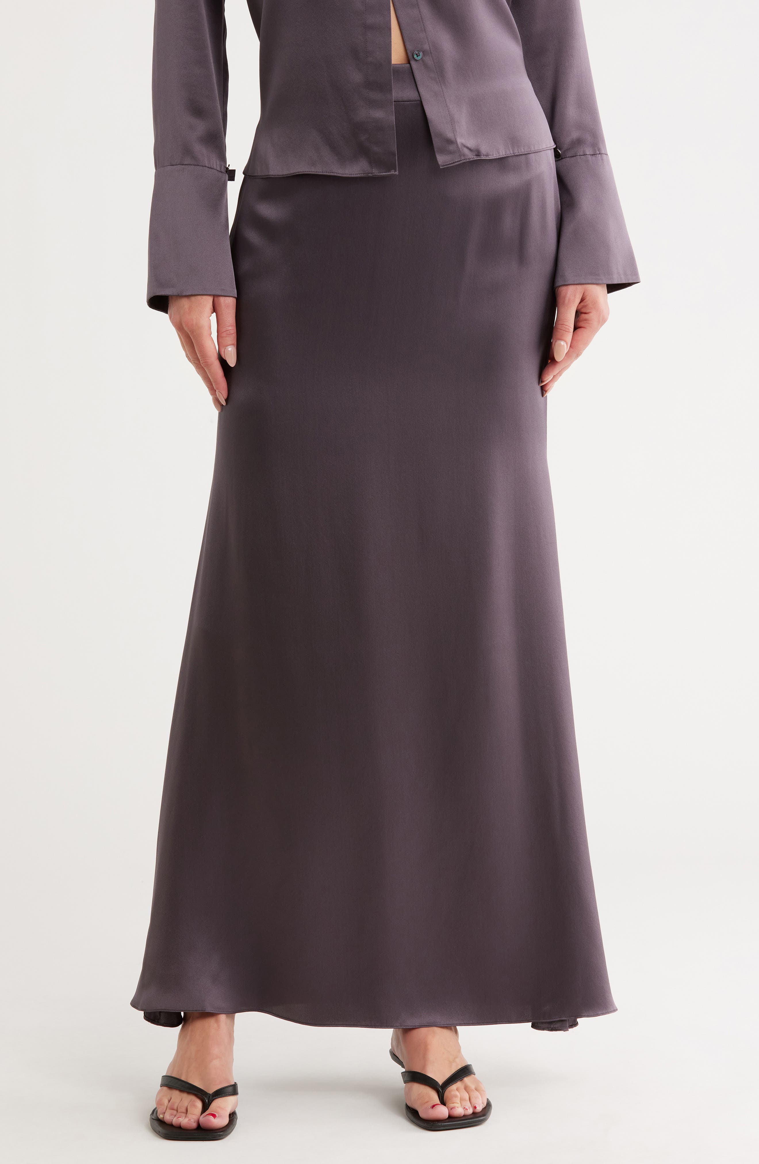 TWP At Last Silk Maxi Skirt