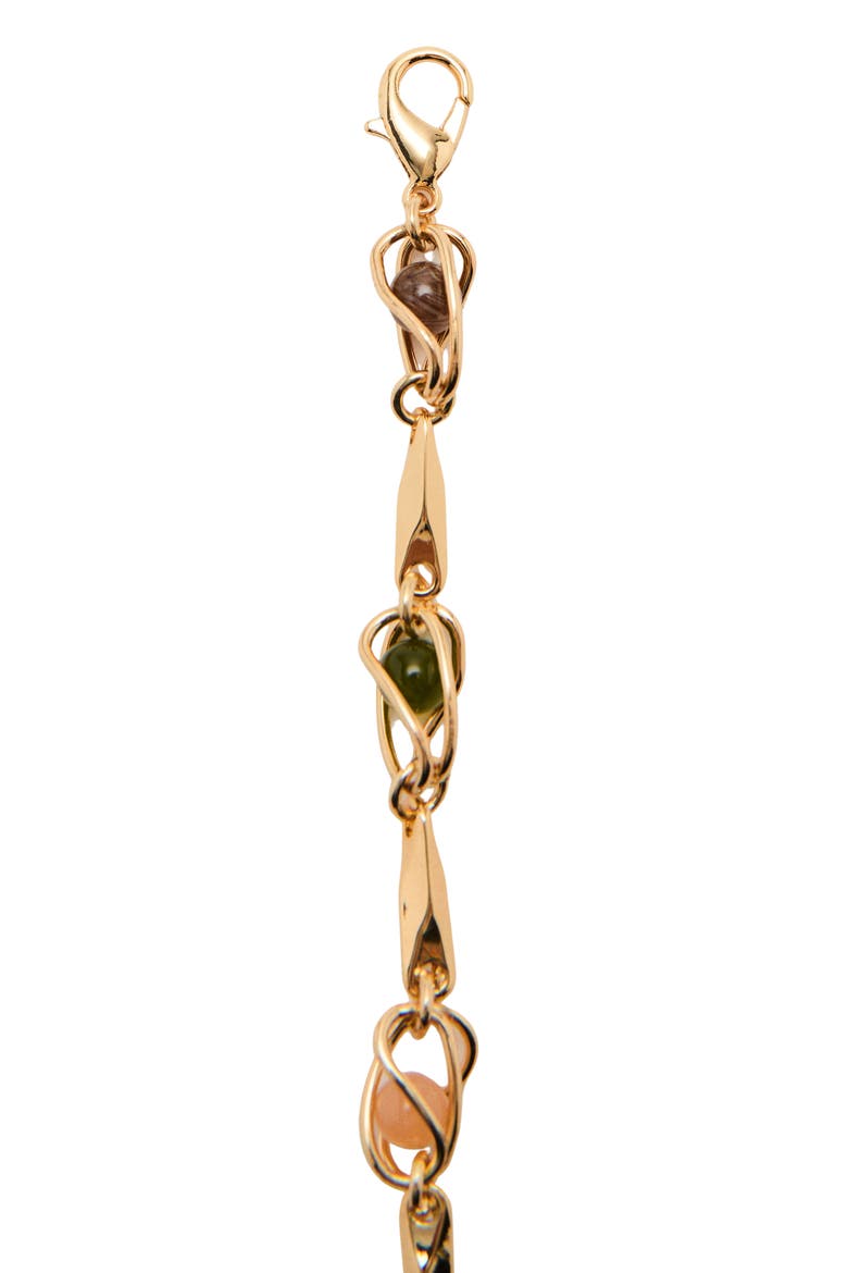 Beaded Chain Belt, Alternate, color, GOLD