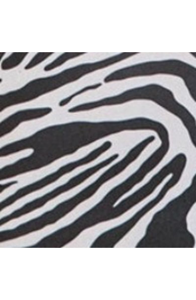 Live Unlimited Mono Animal Print Swimsuit, Alternate, color, Black