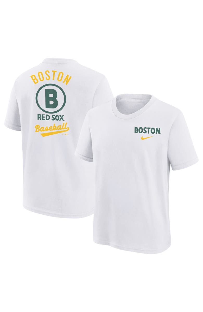 Nike Youth Nike  White Boston Red Sox 2025 City Connect T-Shirt, Alternate, color, 