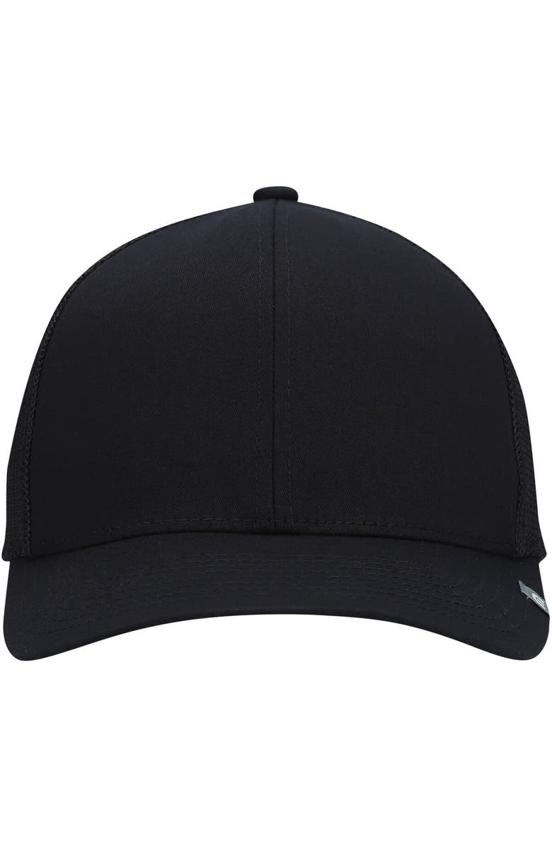 TravisMathew Men's Travis Mathew Black Widder 2.0 Trucker Snapback Hat, Alternate, color, 